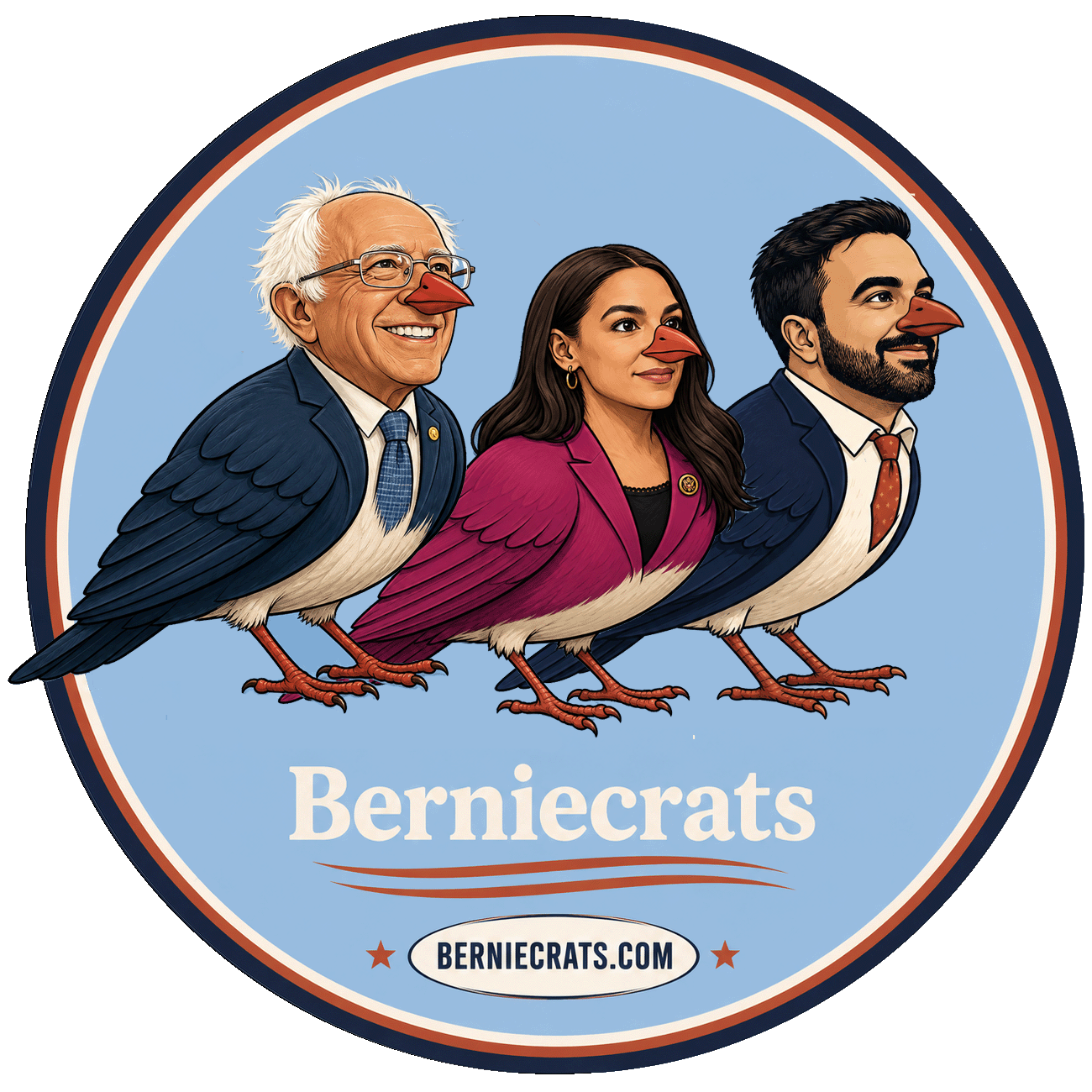 Berniecrats logo