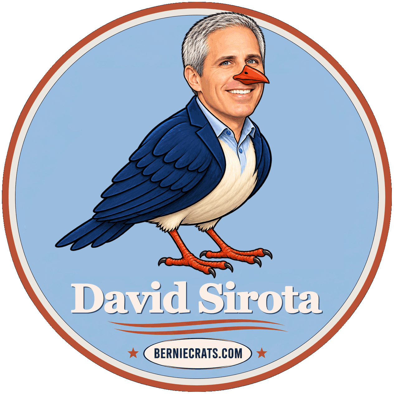 David Sirota illustration — BernieCrats.com