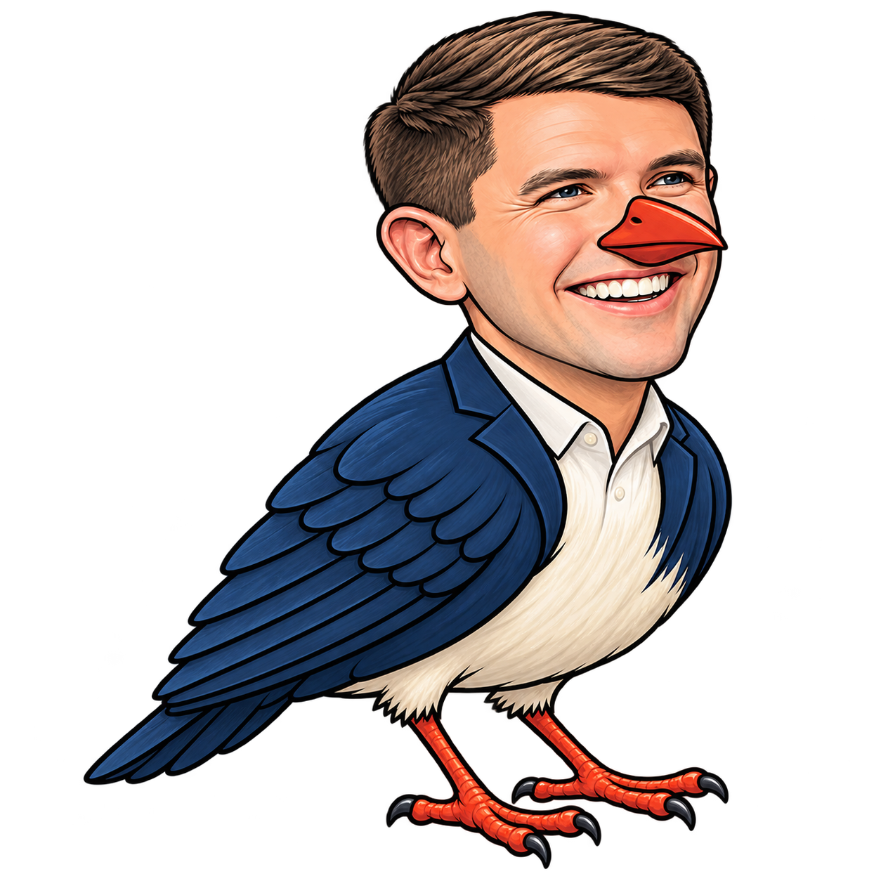 James Talarico illustration — BernieCrats.com