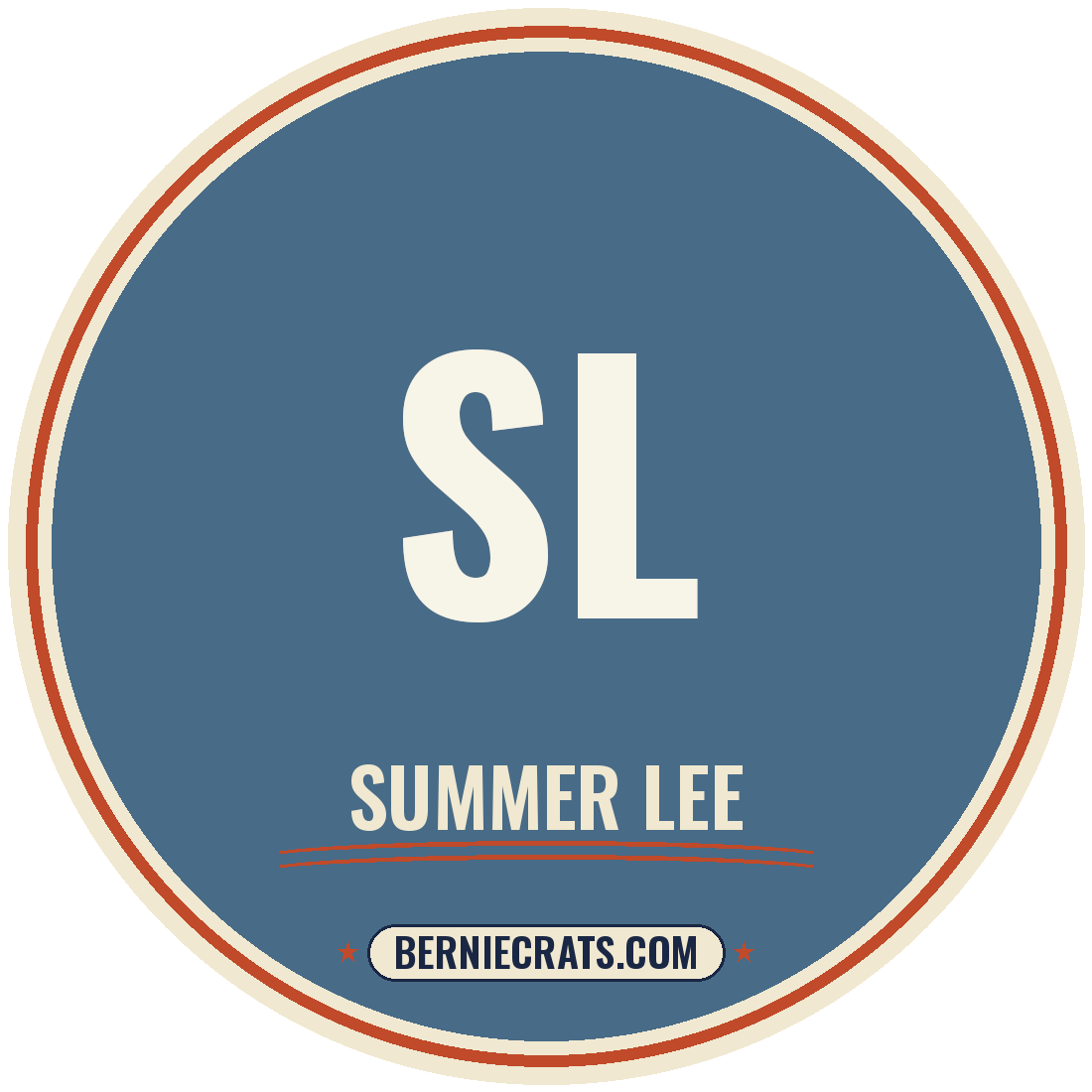 Summer Lee illustration — BernieCrats.com